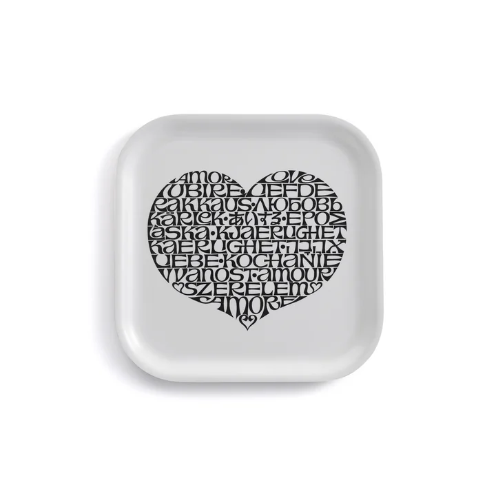 Classic Tray small International Love Heart by Vitra