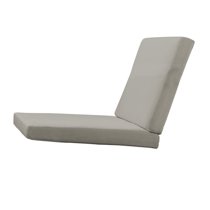 Seat cover for BK11 Lounge Chair from Carl Hansen in Sunbrella charcoal 54048