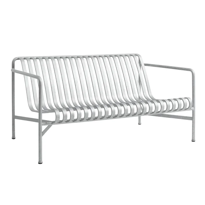 Palissade lounge sofa from HAY in hot galvanized