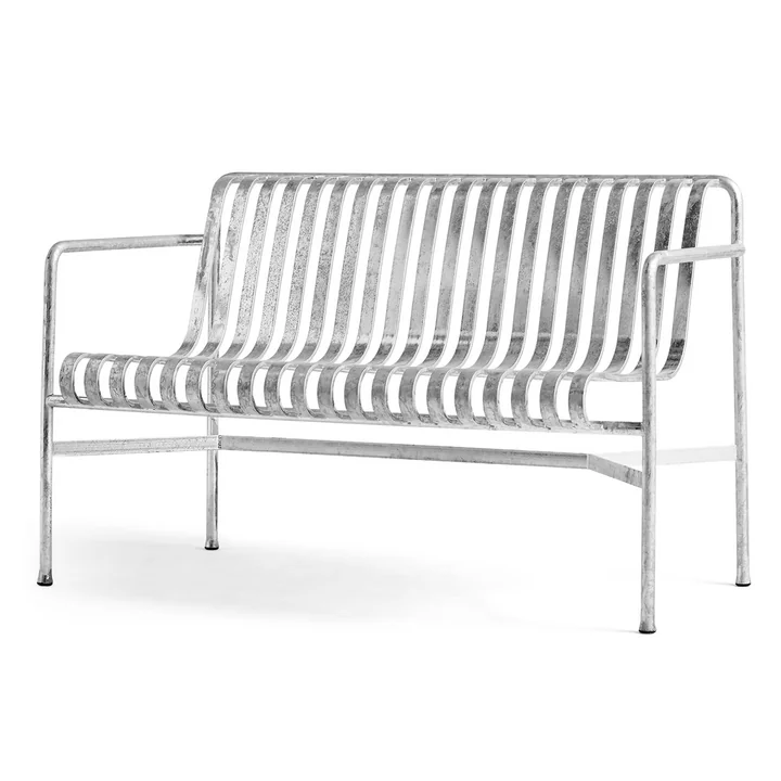 Palissade Dining Bench from HAY in hot galvanised
