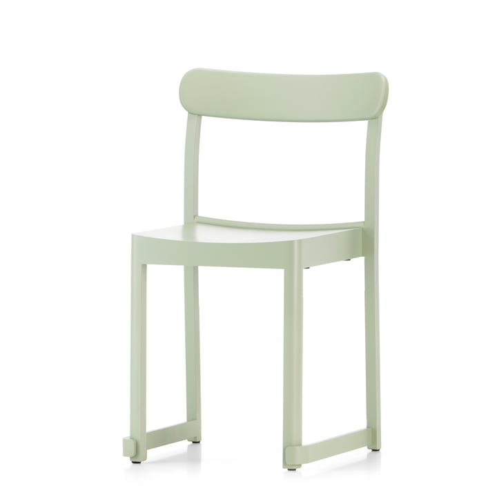 Atelier Chair from Artek in beech green lacquered (felt glides)