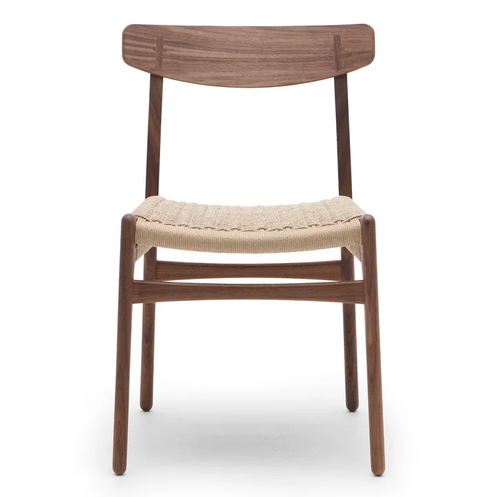 CH23 Chair from Carl Hansen in walnut oiled / natural wickerwork