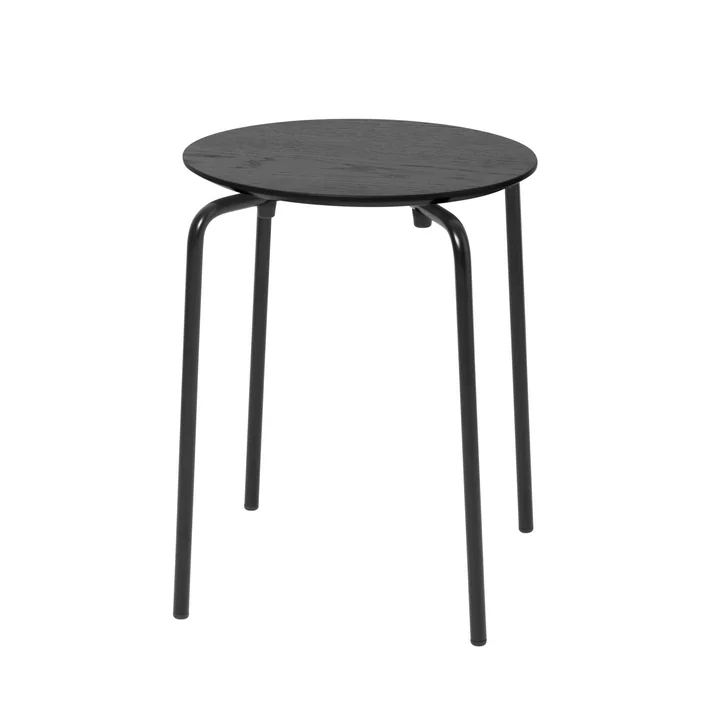 Herman Stool by Ferm Living in black