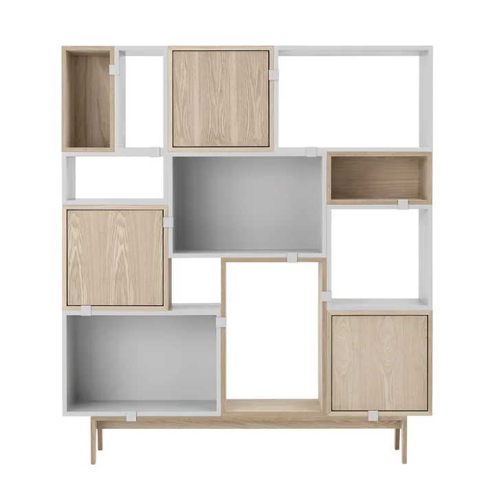 Stacked Shelving system from Muuto