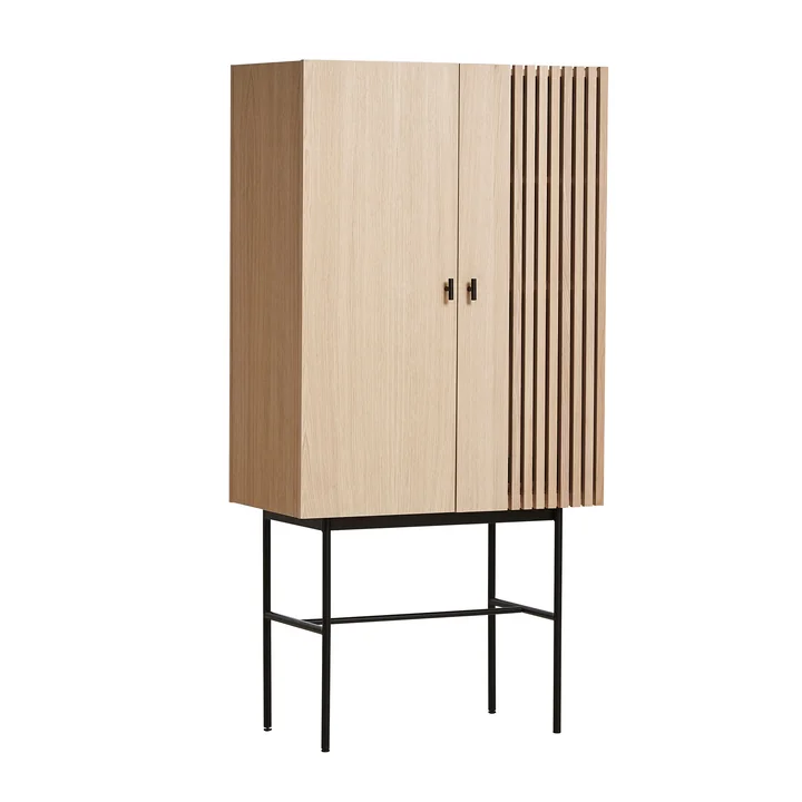 Array Highboard 80 cm in oak from Woud