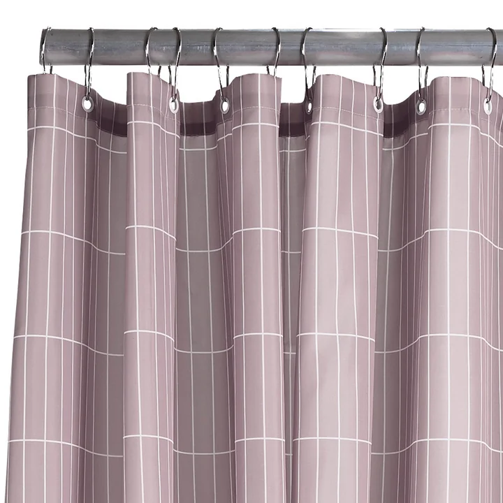 Tiles shower curtain from Zone Denmark in detail
