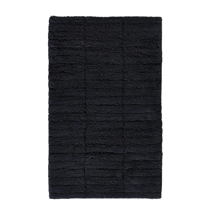 Soft Tiles Bathroom mat, 80 x 50 cm in black from Zone Denmark