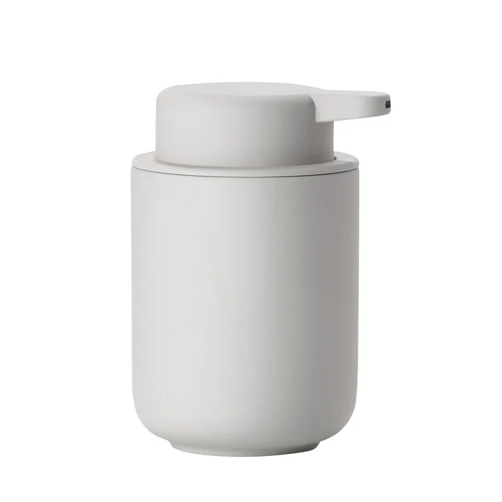 Ume Soap dispenser in soft gray from Zone Denmark