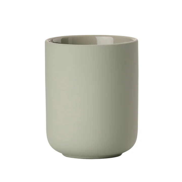 Ume Toothbrush tumbler in eucalyptus green from Zone Denmark