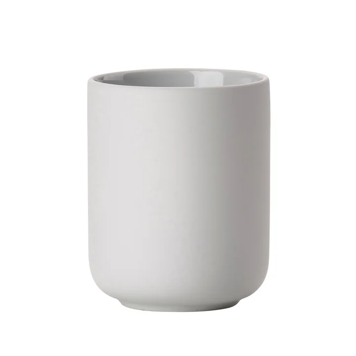 Ume Toothbrush tumbler in soft gray from Zone Denmark