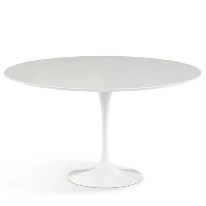 Saarinen Tulip Bistro table Ø 137 cm from Knoll in white