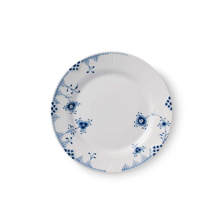 Elements blue plate flat Ø 19 cm from Royal Copenhagen