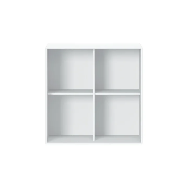 Show shelf module 1112 with wall suspension from Montana in new white