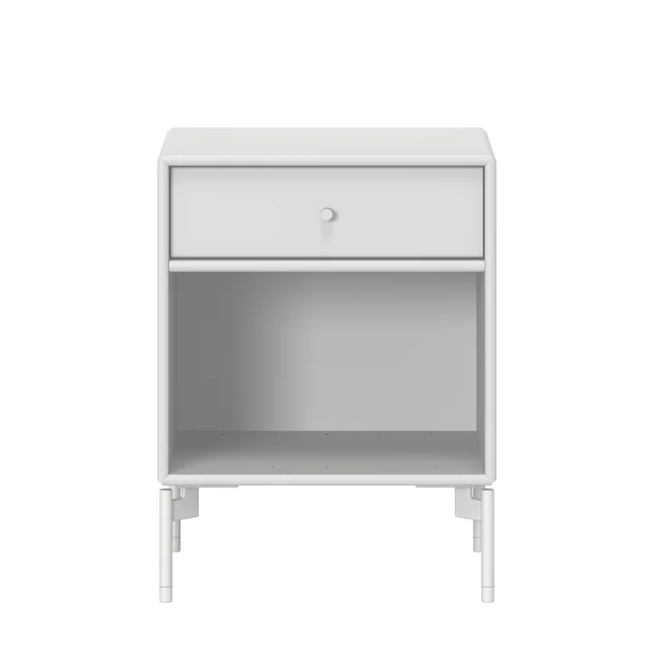Dream bedside table with legs from Montana in new white