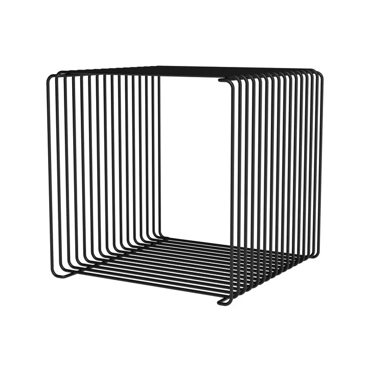 Panton Wire Shelf / side table 34.8 cm from Montana in black