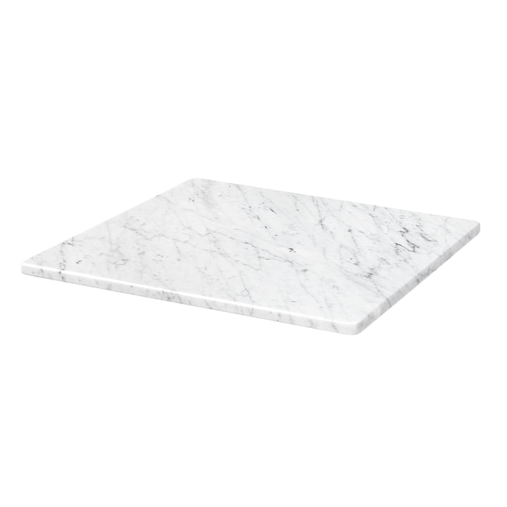 Cover plate for Panton Wire 34,8 x 34,8 cm from Montana in marble white