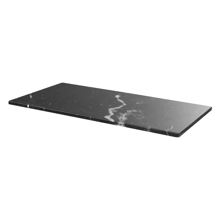 Cover plate for Panton Wire 70.1 x 34.8 cm from Montana in black marble