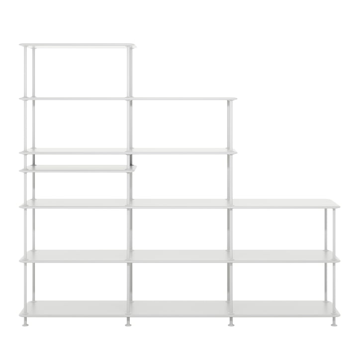 Free shelf system Stepped 542100 from Montana in new white