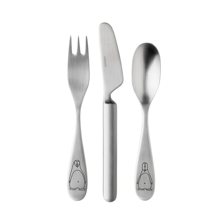 Una Pingo children's cutlery stainless steel (3 pcs.) by Stelton 