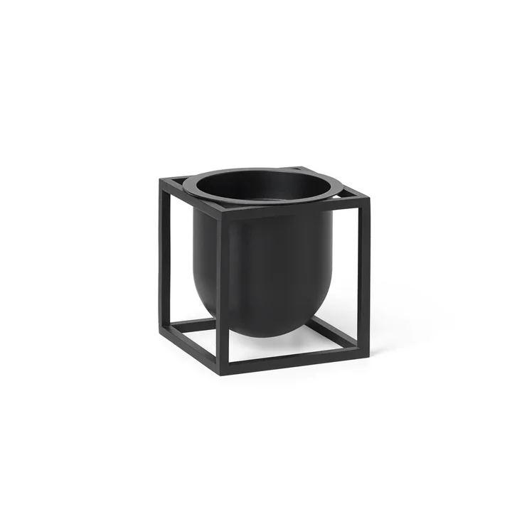 Cube Flowerpot 10 from Audo in black