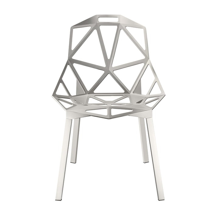 Chair One stacking chair by Magis in grey