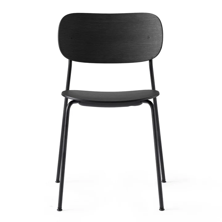 Co Dining Chair in black / black oak from Audo