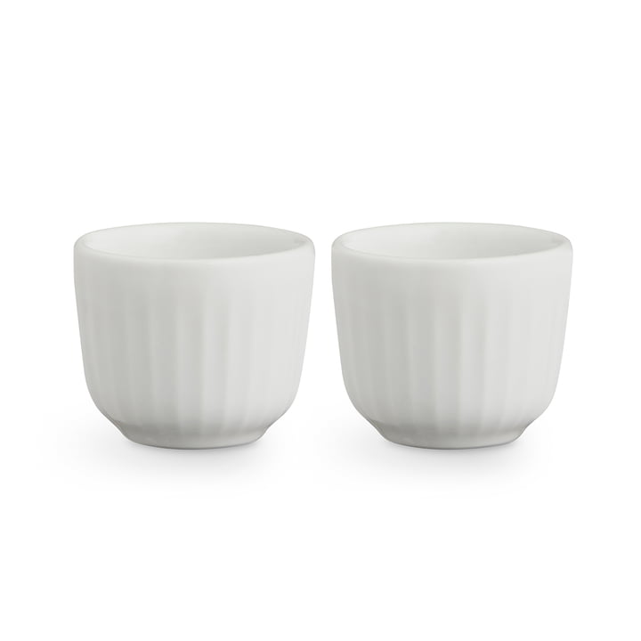 Hammershøi egg cup (set of 2) by Kähler Design in white