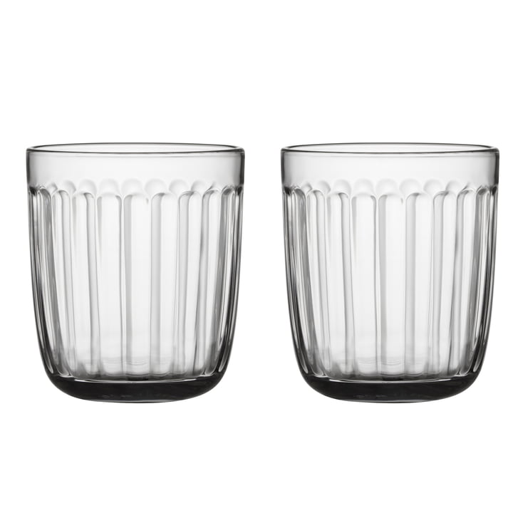 Raami drinking glass 26 cl (set of 2) from Iittala in clear