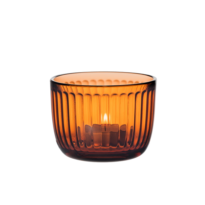 Raami tealight holder from Iittala in seville orange