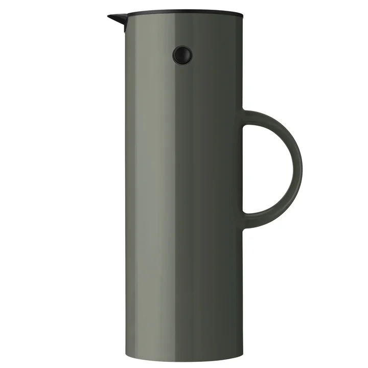 EM 77 vacuum jug, 1 l from Stelton in dark forest