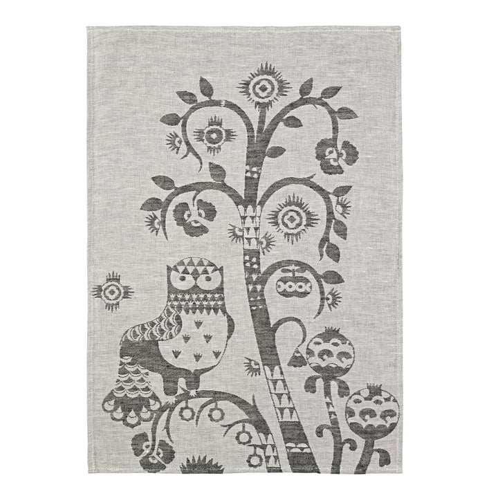 Taika tea towel 47 x 70 cm from Iittala in grey