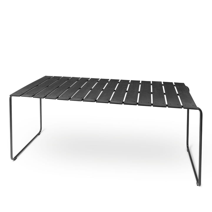 Ocean Table 140 x 70 cm from Mater in black