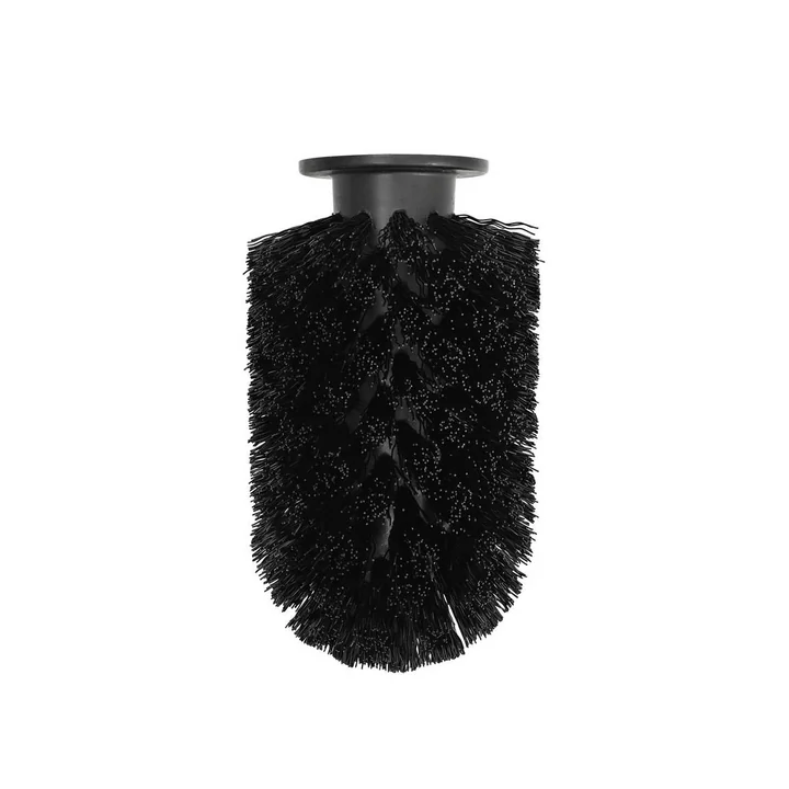 Replacement brush head for Ballo toilet brush from Normann Copenhagen in black