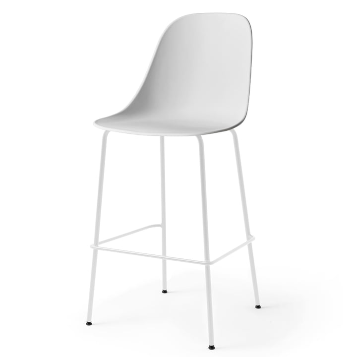 Harbour Side Bar Chair in light grey by Menu