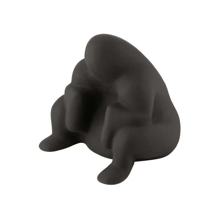 Dédé Doorstop from Alessi in black