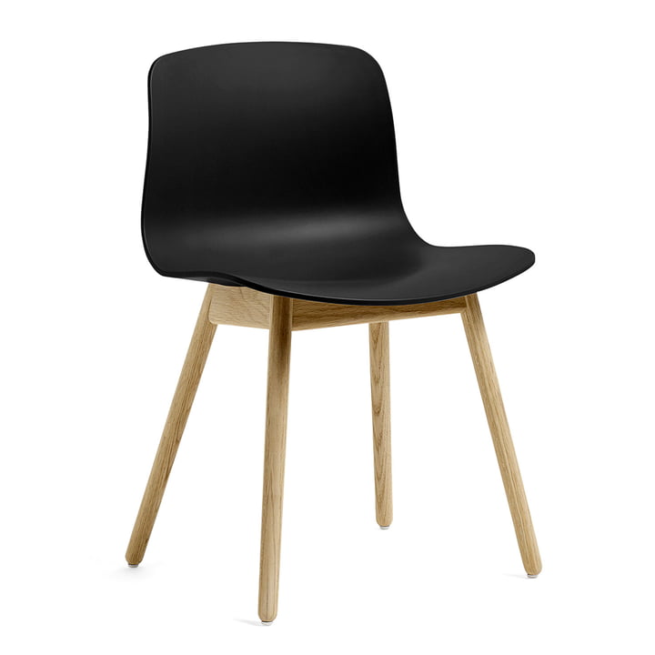 About A Chair AAC 12 from Hay in oak matt lacquered / black