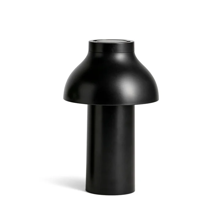 PC Portable LED Luminaire from HAY in soft black (RAL 9004)