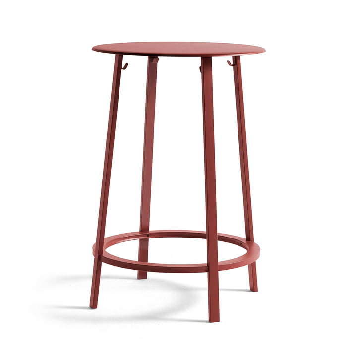 Eevolver bar table Ø 70 x H 105 cm from Hay in red
