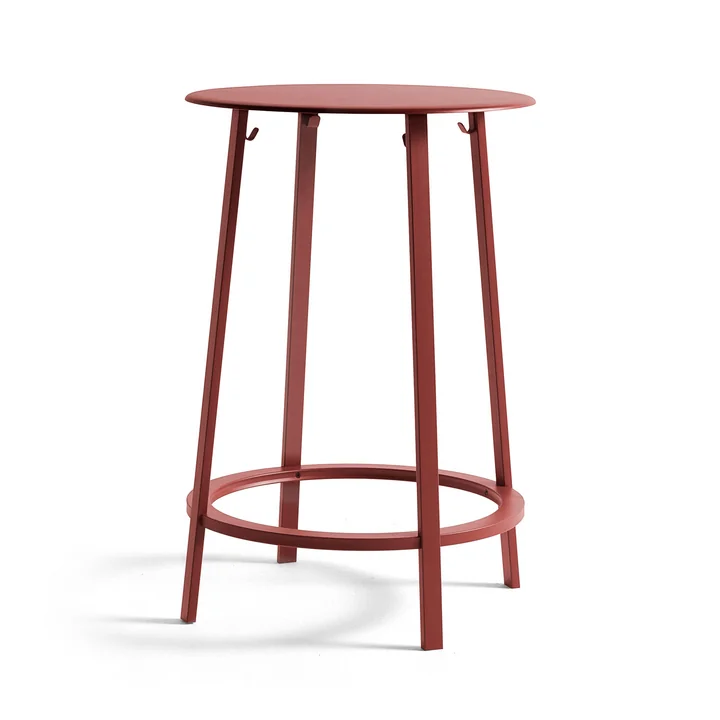 Eevolver bar table Ø 70 x H 105 cm from HAY in red