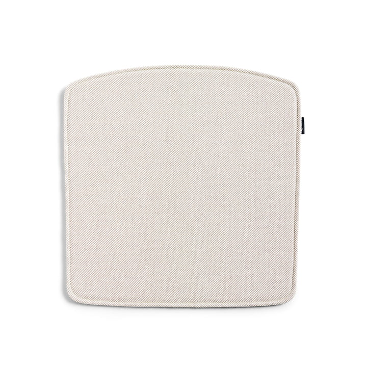 Seat cushion for Élémentaire Chair by Hay in cream white (Steelcut Trio 205)