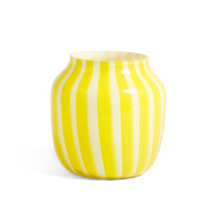 Juice Vase Ø 22 x H 22 cm from Hay in yellow