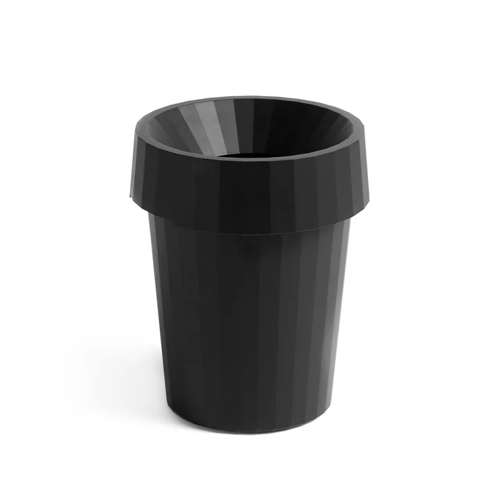 Shade Bin Ø 30 x H 36.5 cm 14 l by HAY in black