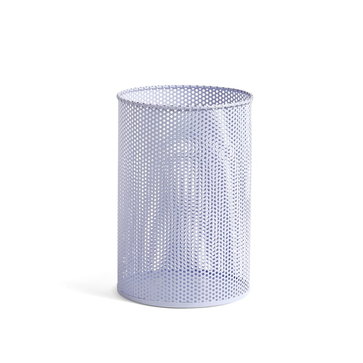 Perforated Bin M Ø 25 x H 36 cm from Hay in lavender