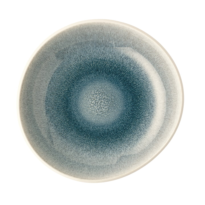Junto plate Ø 22 cm deep by Rosenthal in aquamarine