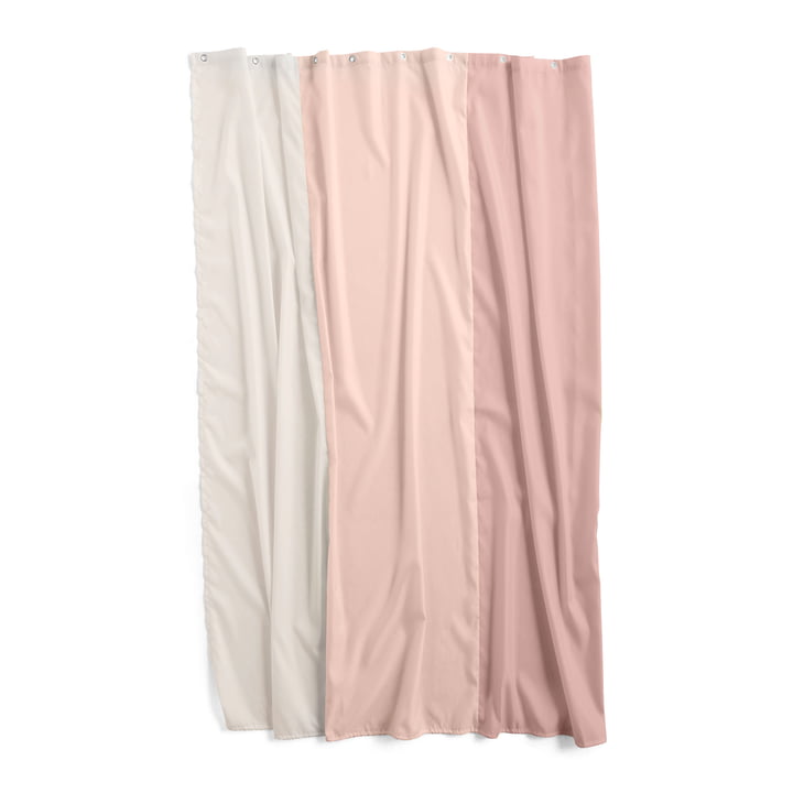 Aquarelle Shower curtain 200 x 180 cm from Hay in vertical rose