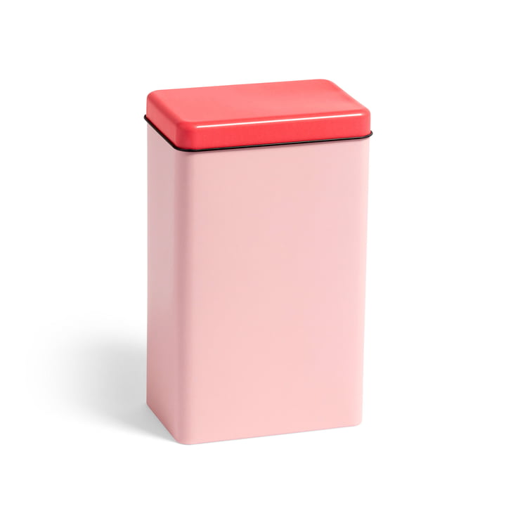 Tin by Sowden Storage tin by Hay in pink