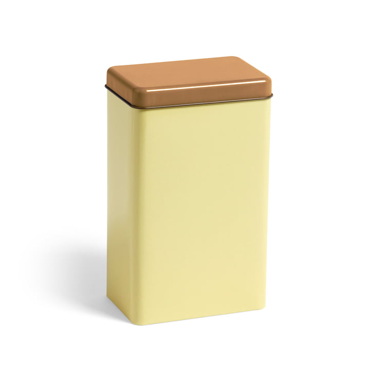 Tin by Sowden storage tin by Hay in yellow
