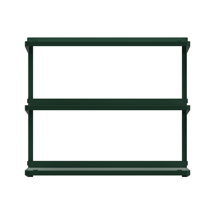 Click Shelving system 710 × 210 × 610 mm from New Tendency in dark green