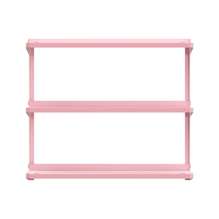 Click Shelving system 710 × 210 × 610 mm from New Tendency in pink