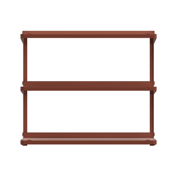Click Shelving system 710 × 210 × 610 mm from New Tendency in sienna